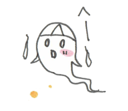 cute ghost tamachan sticker #6732719