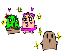 Miss Haniwako and Hanio sticker #6732932
