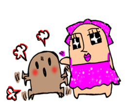 Miss Haniwako and Hanio sticker #6732934
