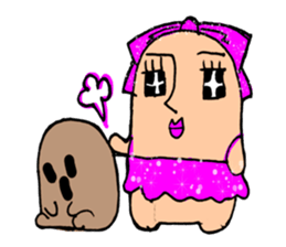 Miss Haniwako and Hanio sticker #6732935
