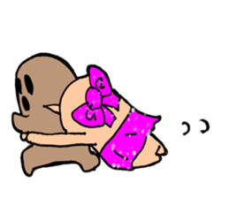 Miss Haniwako and Hanio sticker #6732937