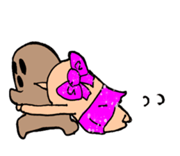 Miss Haniwako and Hanio sticker #6732937
