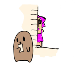 Miss Haniwako and Hanio sticker #6732940