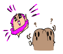 Miss Haniwako and Hanio sticker #6732944