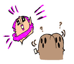 Miss Haniwako and Hanio sticker #6732944