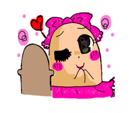 Miss Haniwako and Hanio sticker #6732949