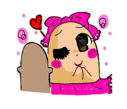 Miss Haniwako and Hanio sticker #6732949