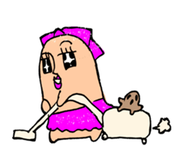 Miss Haniwako and Hanio sticker #6732954