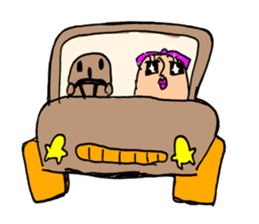 Miss Haniwako and Hanio sticker #6732961