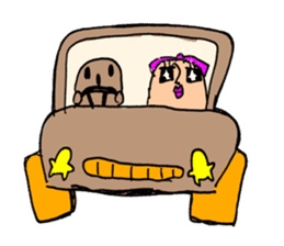 Miss Haniwako and Hanio sticker #6732961