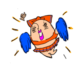 Miss Haniwako and Hanio sticker #6732963