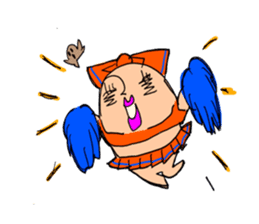 Miss Haniwako and Hanio sticker #6732963