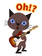 Rock'n'Cat 3 (English version) sticker #6733008