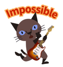 Rock'n'Cat 3 (English version) sticker #6733014