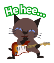 Rock'n'Cat 3 (English version) sticker #6733015