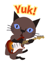 Rock'n'Cat 3 (English version) sticker #6733017