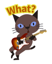 Rock'n'Cat 3 (English version) sticker #6733019