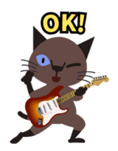Rock'n'Cat 3 (English version) sticker #6733022
