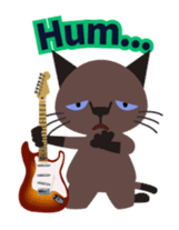 Rock'n'Cat 3 (English version) sticker #6733024