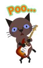 Rock'n'Cat 3 (English version) sticker #6733031