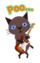 Rock'n'Cat 3 (English version) sticker #6733031