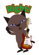 Rock'n'Cat 3 (English version) sticker #6733032