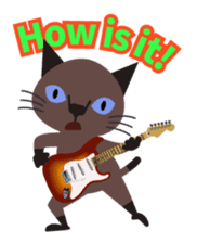 Rock'n'Cat 3 (English version) sticker #6733033
