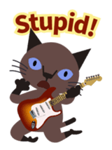 Rock'n'Cat 3 (English version) sticker #6733037
