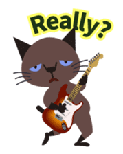 Rock'n'Cat 3 (English version) sticker #6733040