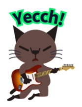Rock'n'Cat 3 (English version) sticker #6733041