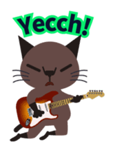 Rock'n'Cat 3 (English version) sticker #6733041