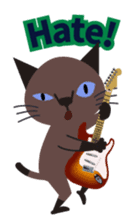 Rock'n'Cat 3 (English version) sticker #6733042