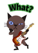 Rock'n'Cat 3 (English version) sticker #6733047
