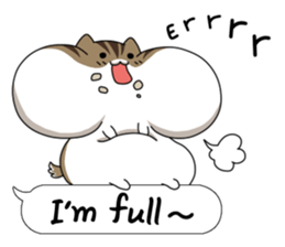 Hamster's Message Sticker English sticker #6733450