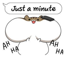 Hamster's Message Sticker English sticker #6733454