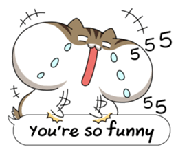 Hamster's Message Sticker English sticker #6733457