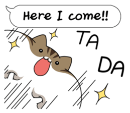 Hamster's Message Sticker English sticker #6733465