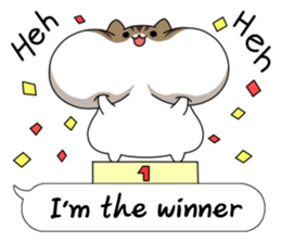 Hamster's Message Sticker English sticker #6733466