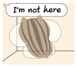 Hamster's Message Sticker English sticker #6733474