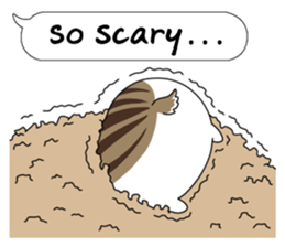 Hamster's Message Sticker English sticker #6733477