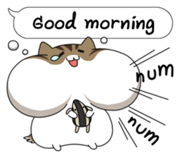 Hamster's Message Sticker English sticker #6733482