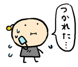 Colorful spaceman sticker #6733622
