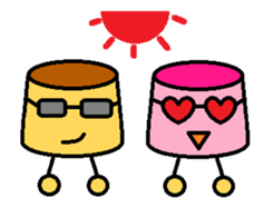 couple of puddings sticker #6733712