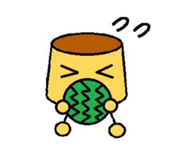 couple of puddings sticker #6733719