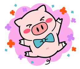 Positive Pig sticker #6734309