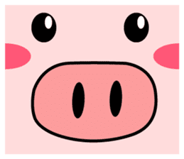 Positive Pig sticker #6734319
