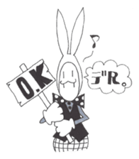 Choki-Usagi sticker #6734540