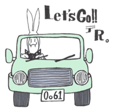 Choki-Usagi sticker #6734543