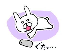 Very useful rabbit sticker #6735206