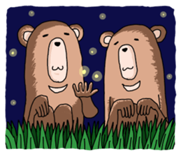 enjoy bear sticker #6735452